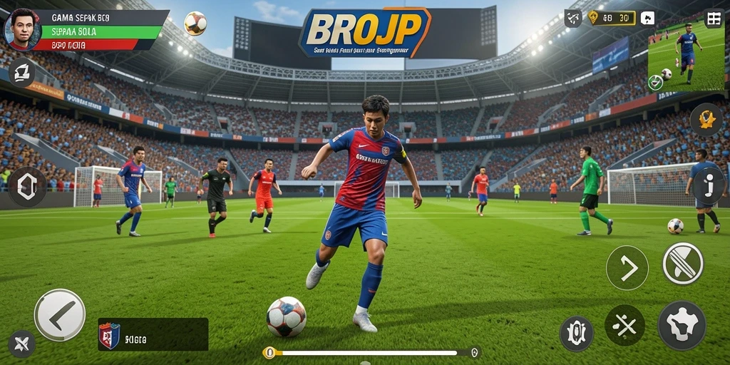 Tampilan gameplay BROJP yang menegangkan dan mendebarkan.