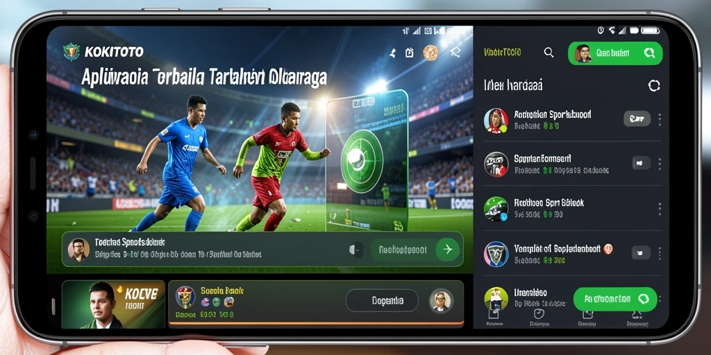 Tampilan gameplay Sportsbook yang menarik di KOKITOTO.
