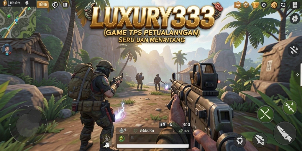 Tampilan gameplay LUXURY333 yang mendebarkan dengan aksi seru.