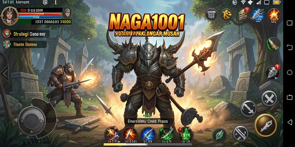 Tampilan gameplay NAGA1001 yang dramatis dalam pertempuran strategi.