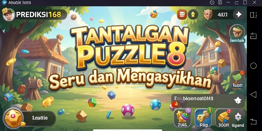 Tampilan gameplay PREDIKSI168 dengan berbagai teka-teki menarik.