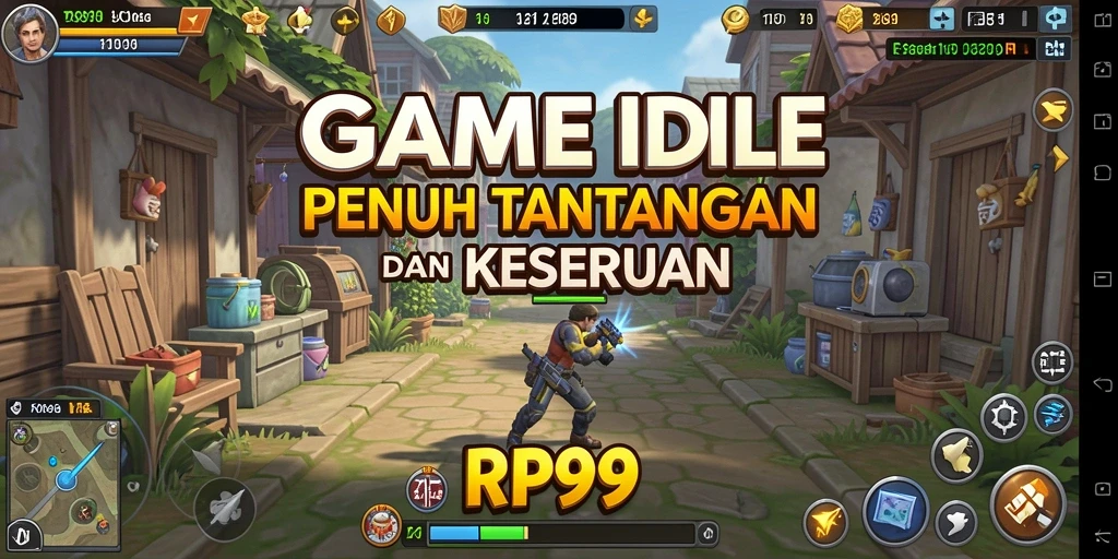 Tampilan gameplay RP99 yang seru dan interaktif.