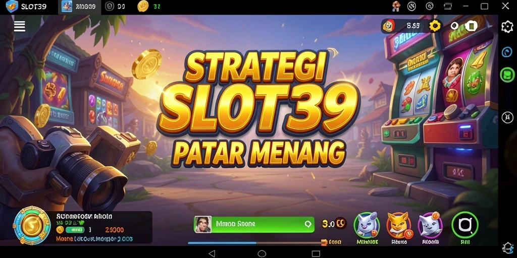 Tangkapan layar menampilkan aksi mendebarkan dalam permainan strategi SLOT39.