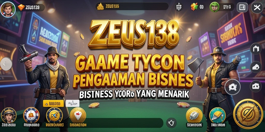 Tampilan seru gameplay Tycoon di ZEUS138 yang menantang.
