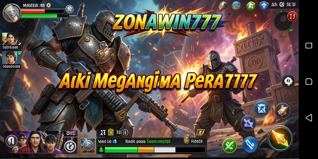 Gameplay seru dalam ZONAWIN777 dengan pertarungan intens.